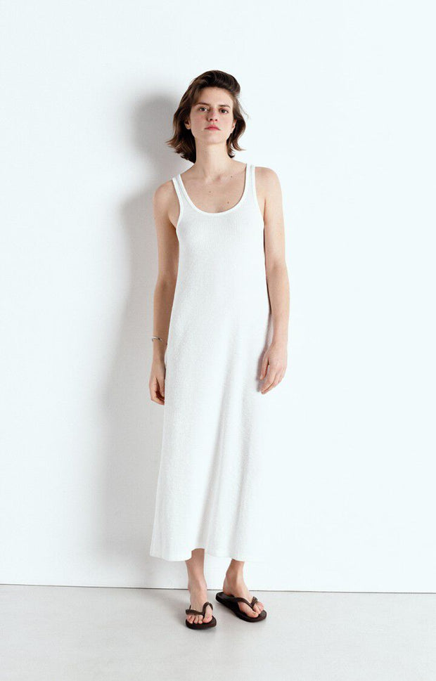 American Vintage Yruki Maxi Dress in White