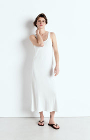American Vintage Yruki Maxi Dress in White
