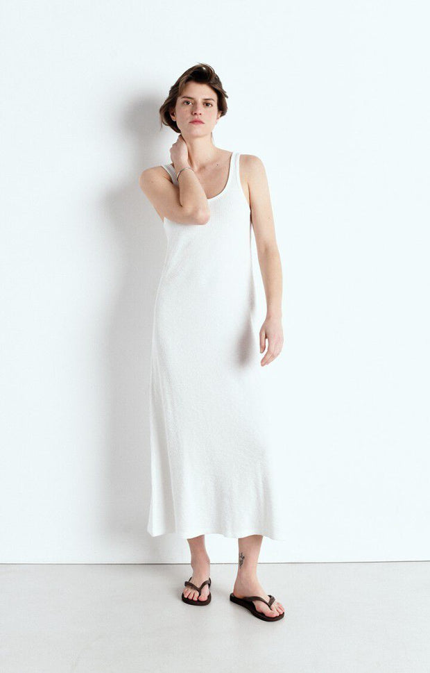American Vintage Yruki Maxi Dress in White