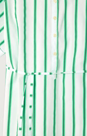 AMERICAN VINTAGE Zatybay Dress in Neon Lagoon Stripes