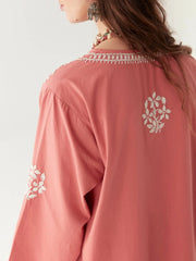 MAISON HOTEL Anbu Dress - Chikan Corallo
