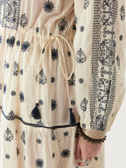 MAISON HOTEL Sole Mio Caroline Dress in Off White