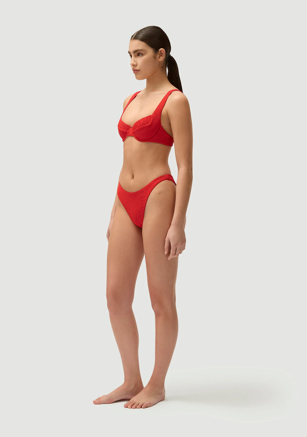 FELLA Casanova Bikini Top in Tomato