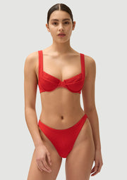 FELLA Casanova Bikini Top in Tomato