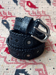 MAISON HOTEL Devendra Belt - Black is Back Iridescent Sea Fremantle Perth