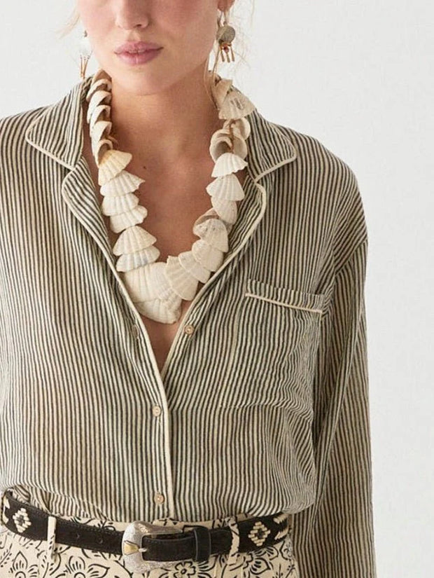 MAISON HOTEL Dodo Blouse Bidart Marine
