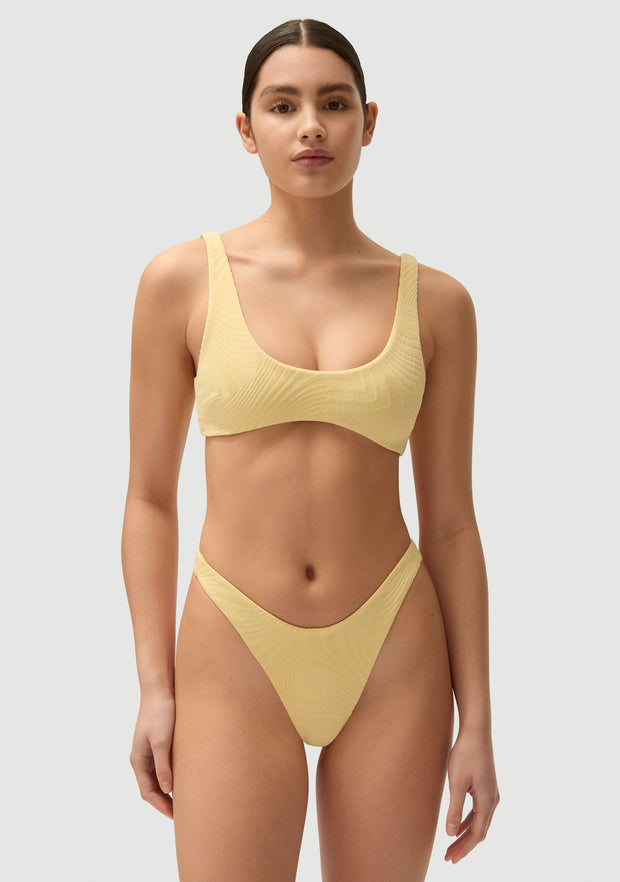 FELLA Donald Bikini top in Butter