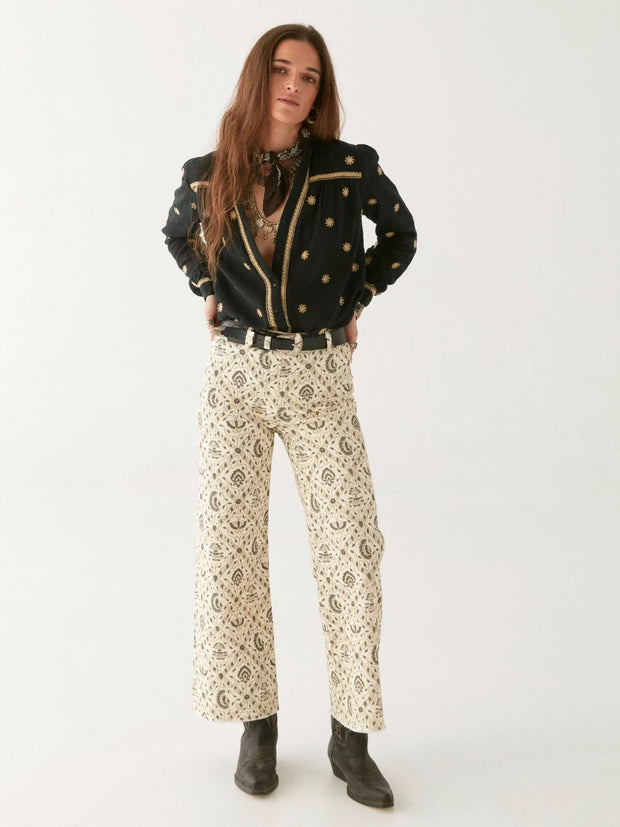 MAISON HOTEL Lula Pant in Java Vanilla Iridescent sea Perth Fremantle