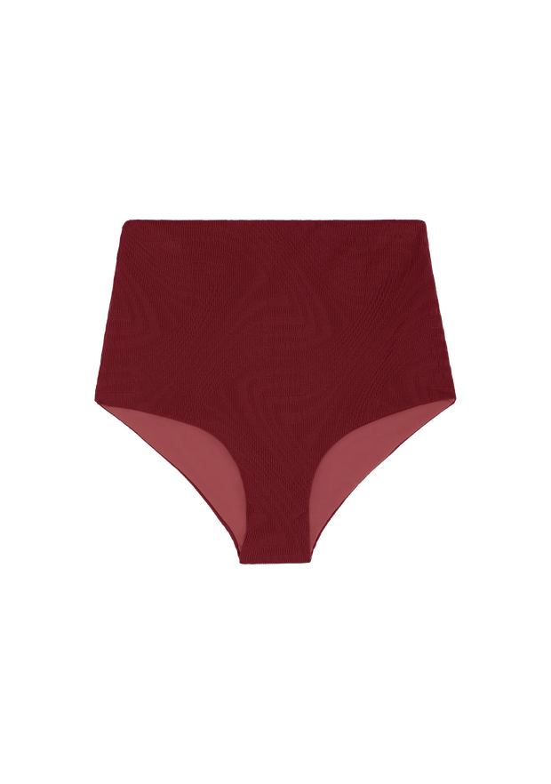 FELLA Marco Bikini Bottom in Pomegranate