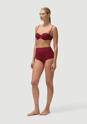 FELLA Marco Bikini Bottom in Pomegranate