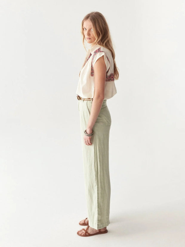 MAISON HOTEL Marisa Pant in Berenson Petroleo