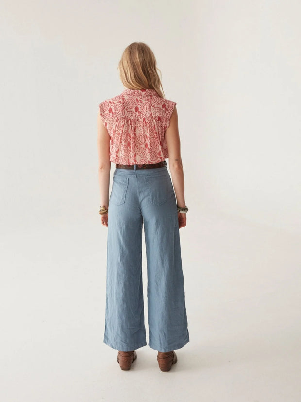 MAISON HOTEL Marisa Pant in Berenson Petroleo