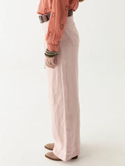 MAISON HOTEL Marisa Pant in Berenson Pink Lady