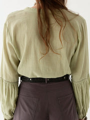 MAISON HOTEL Shanti Blouse in Al Green