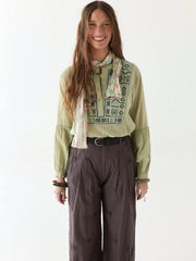 MAISON HOTEL Shanti Blouse in Al Green