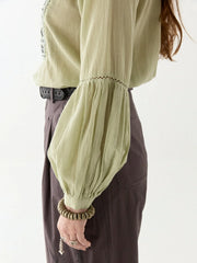 MAISON HOTEL Shanti Blouse in Al Green