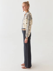 MAISON HOTEL Stephanie Blouse In Off White