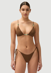 FELLA Tony Bikini top in Cocoa