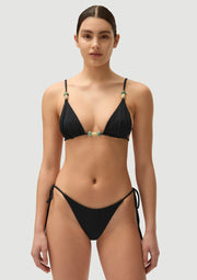 FELLA Tony Bikini Top in Noir