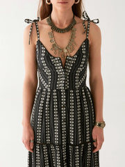 MAISON HOTEL Venus Dress Onyx in Vintage Rock n Roll