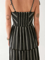 MAISON HOTEL Venus Dress Onyx in Vintage Rock n Roll