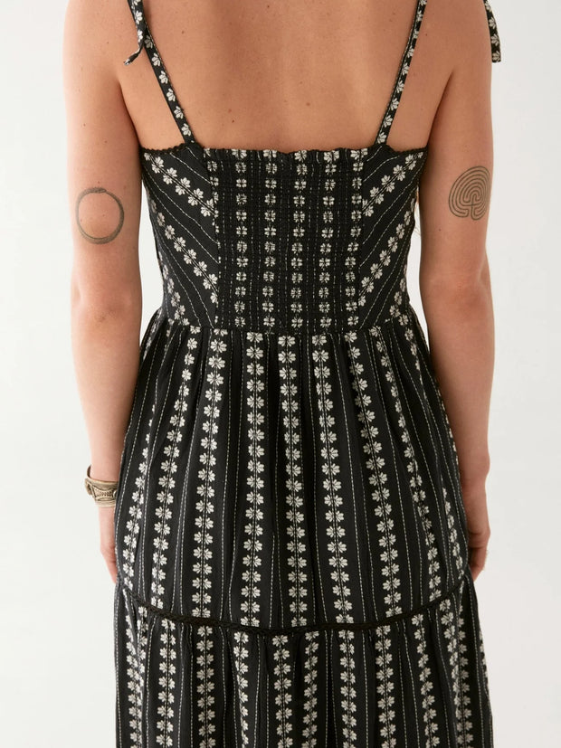 MAISON HOTEL Venus Dress Onyx in Vintage Rock n Roll
