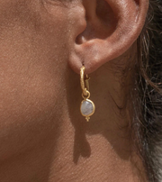 Ananda Soul -Intuitive Wisdom Hoop Earrings