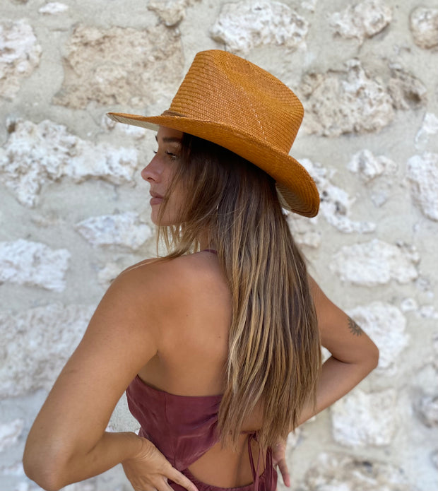 Cowgirl in Toquilla Straw - Dual Sunset