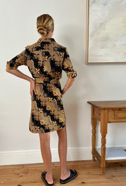 New Yorker Dress in Golden Vine